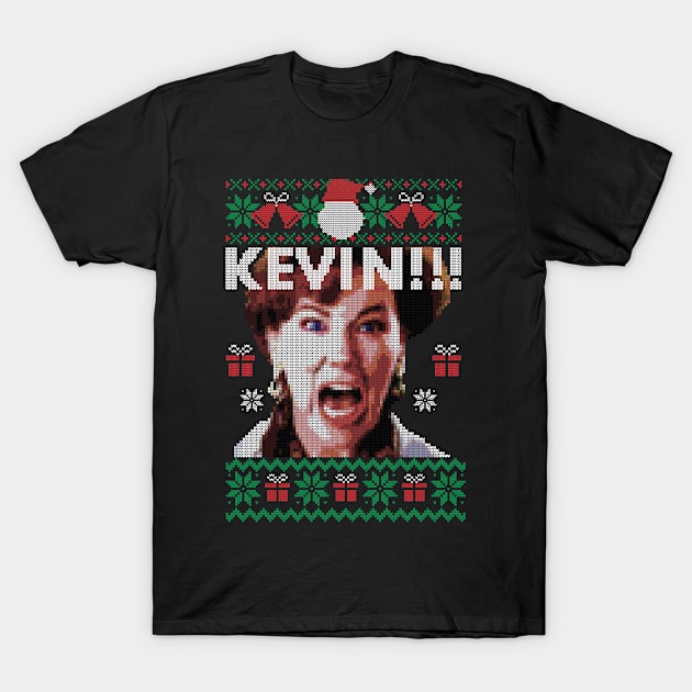 Kevin Christmas Ugly Sweater T-Shirt by Jogja Istimewa